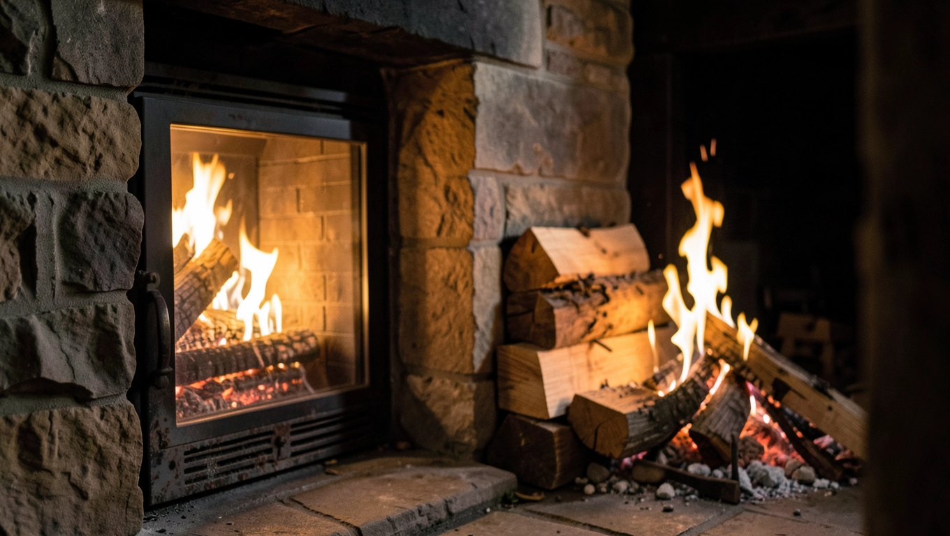 Czy jesion nadaje się do kominka