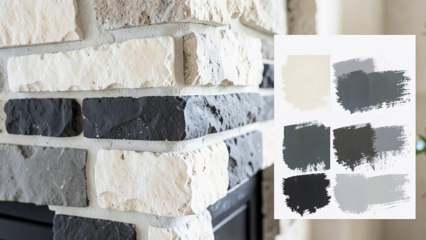 Czym pomalować piaskowiec na kominku