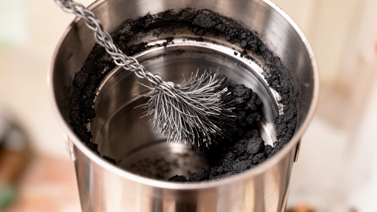 Czyszczenie wkładu kominowego ze stali nierdzewnej