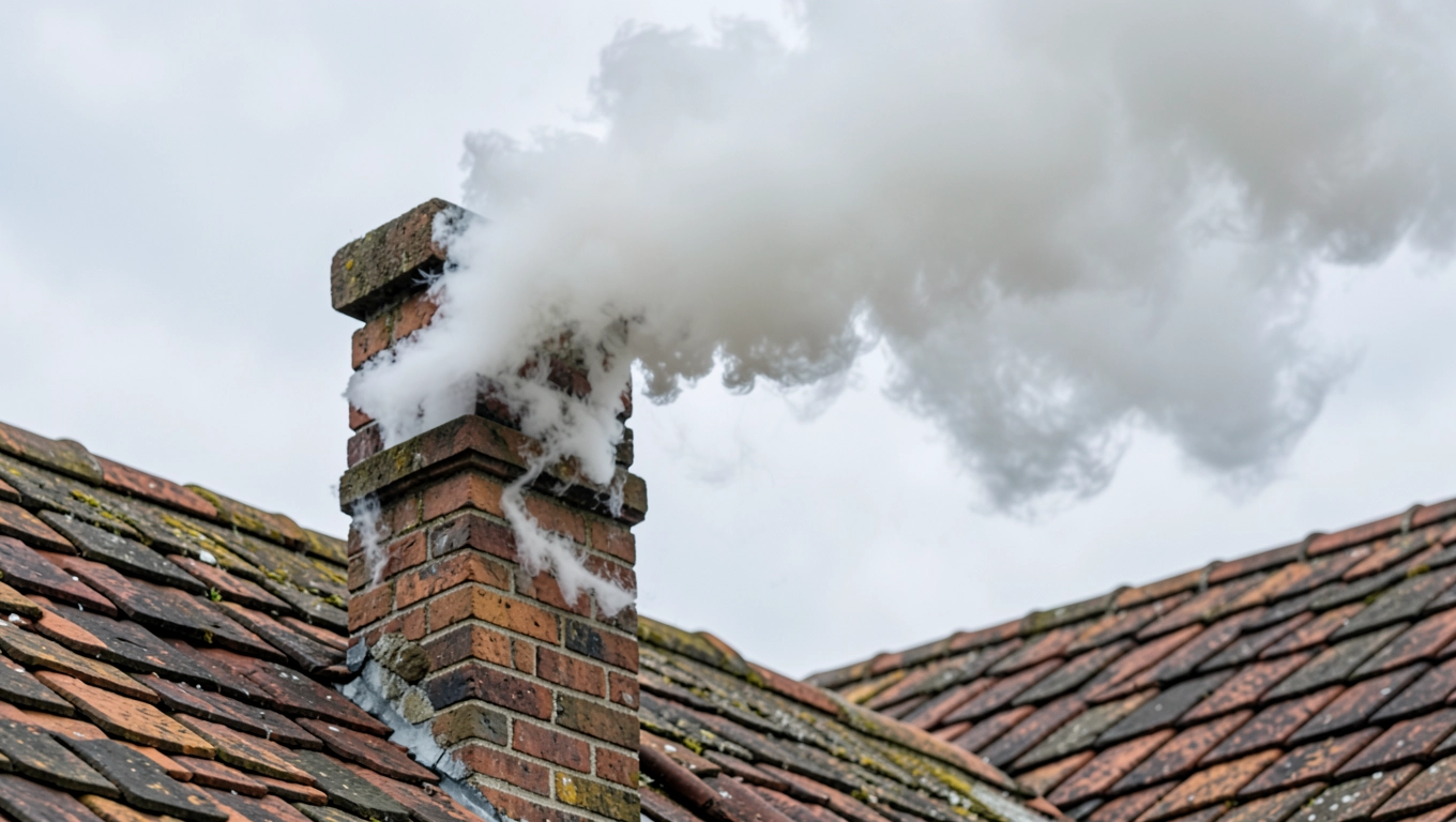 Dlaczego dym cofa się z komina