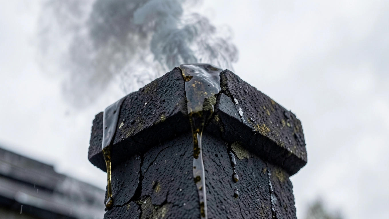 Folia w płynie na śmierdzący komin