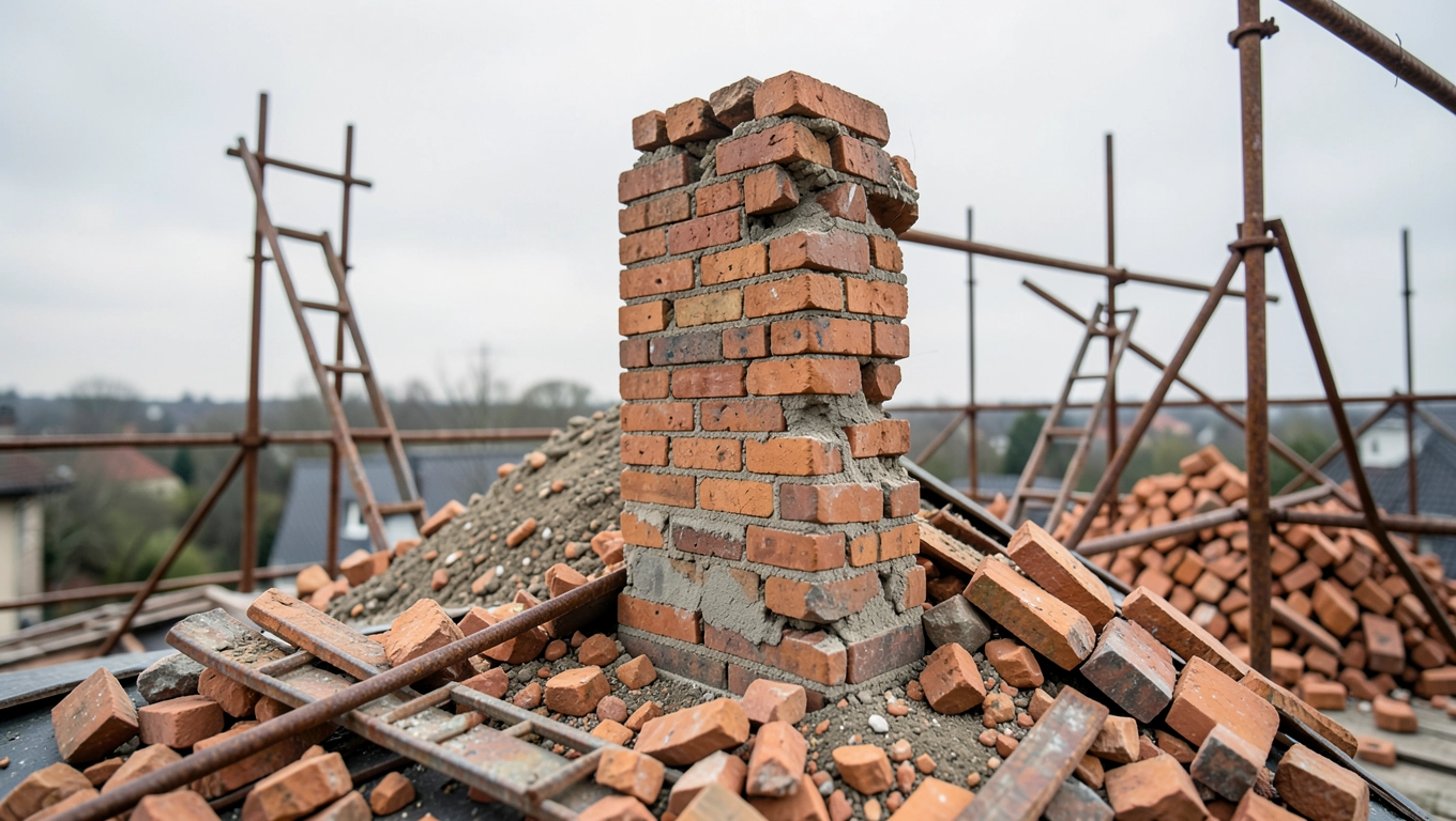 ile kosztuje rozbiórka komina