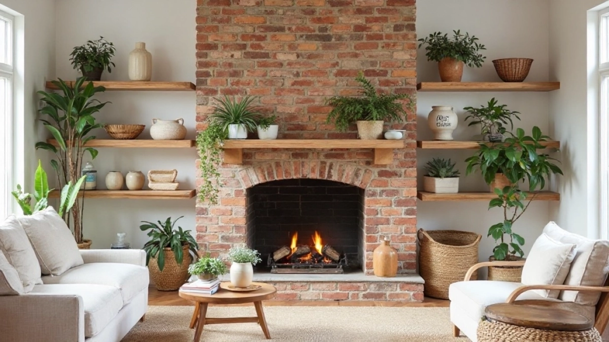 Jak ozdobić komin w pokoju