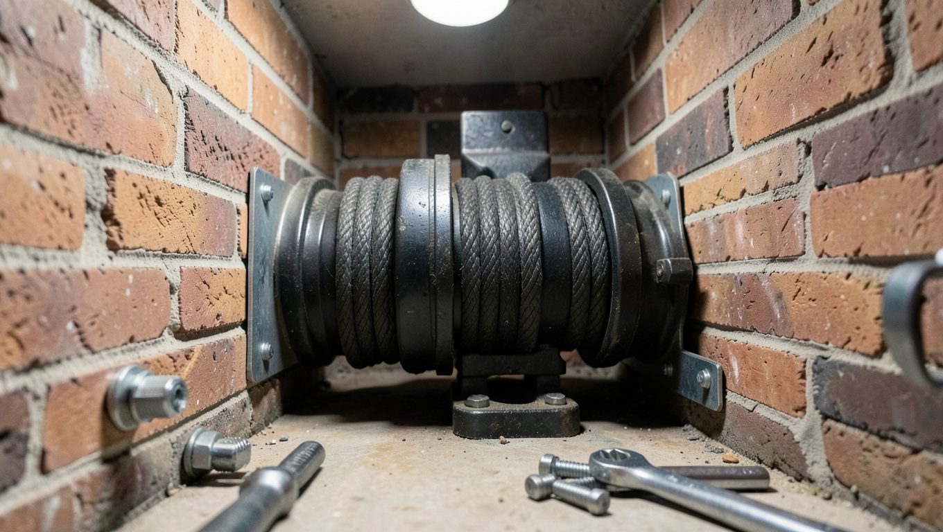 Jak zamontować wyczystkę w kominie