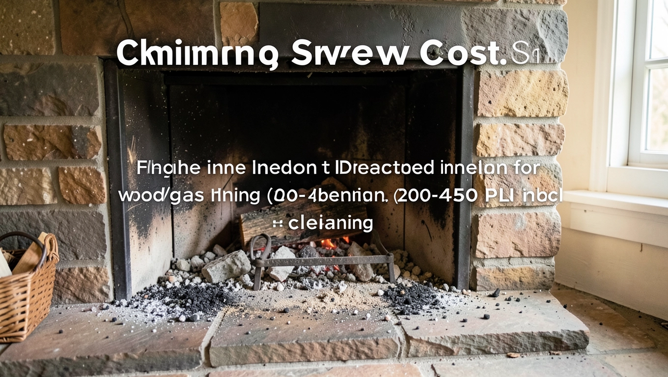 Koszt odbioru kominiarskiego dla kominków w domu