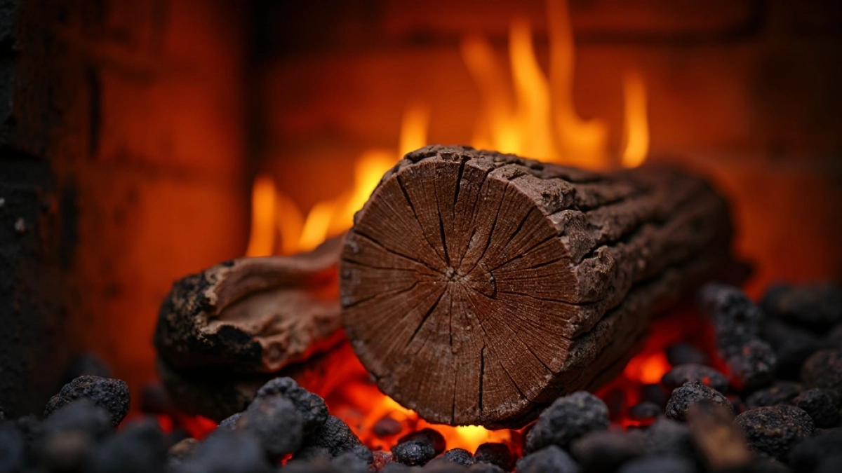 orzech włoski do kominka