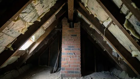 Czy ocieplać komin na poddaszu nieużytkowym