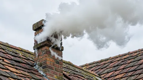 Dlaczego dym cofa się z komina