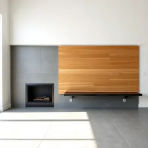 Jak wykończyć ścianę przy kominku