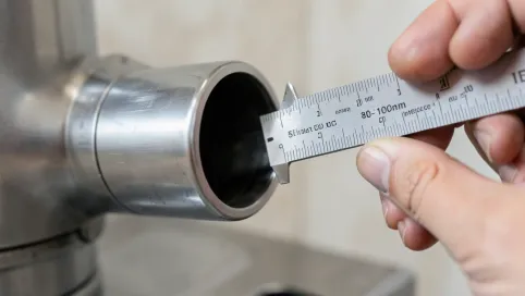 Jaka średnica komina do pieca 5 klasy