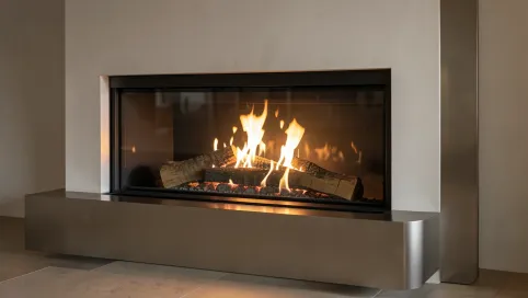 Kominki nowoczesne na drewno