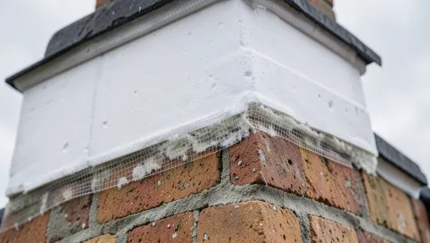 Ocieplenie komina na zewnątrz styropianem