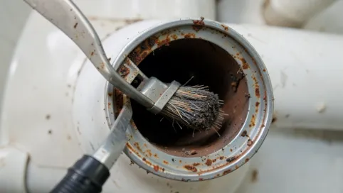 Piec kondensacyjny czyszczenie komina