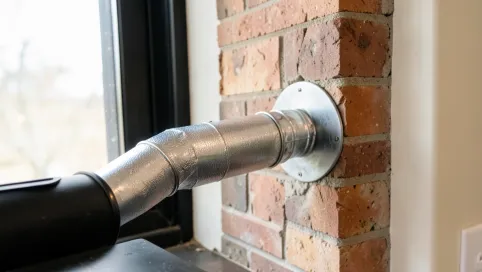 Podłączenie kominka do komina na jakiej wysokości