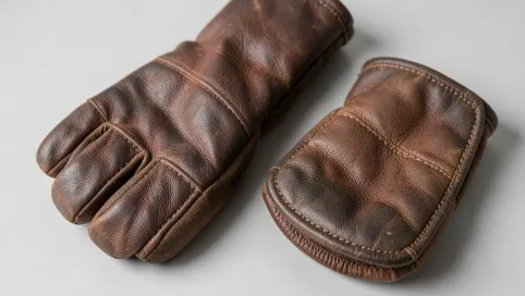 Rękawice ogniochronne do kominka