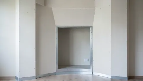 Zabudowa kominka karton gips cena