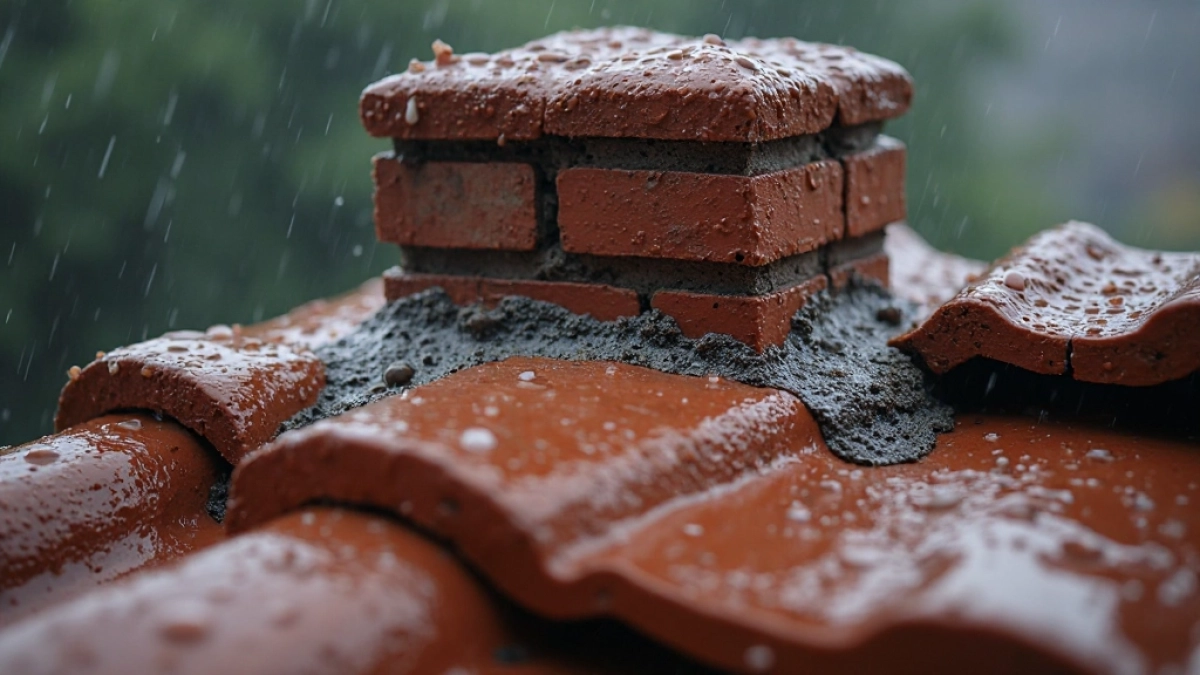 Uszczelniacz dekarski do komina