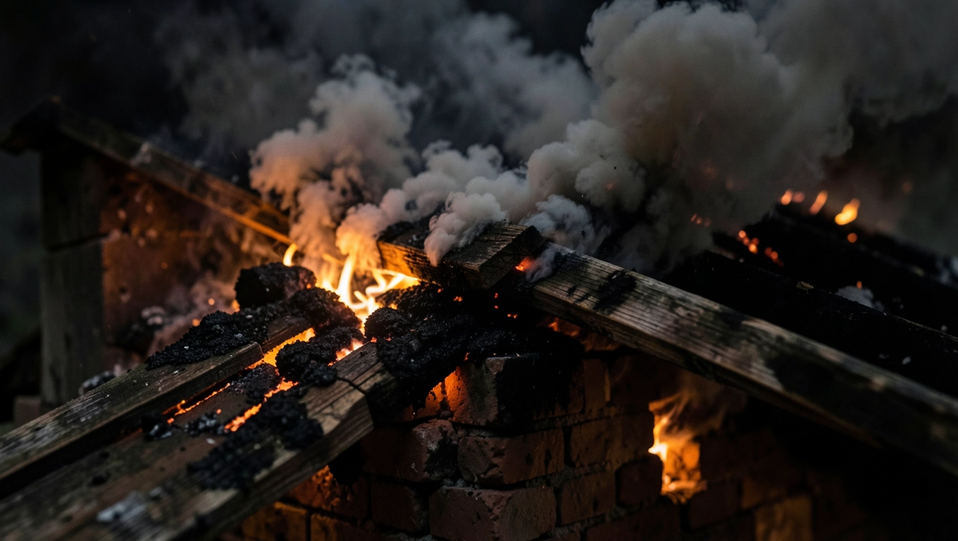 w przypadku wystąpienia szkody w wyniku pożaru oraz braku ważnego przeglądu kominiarskiego