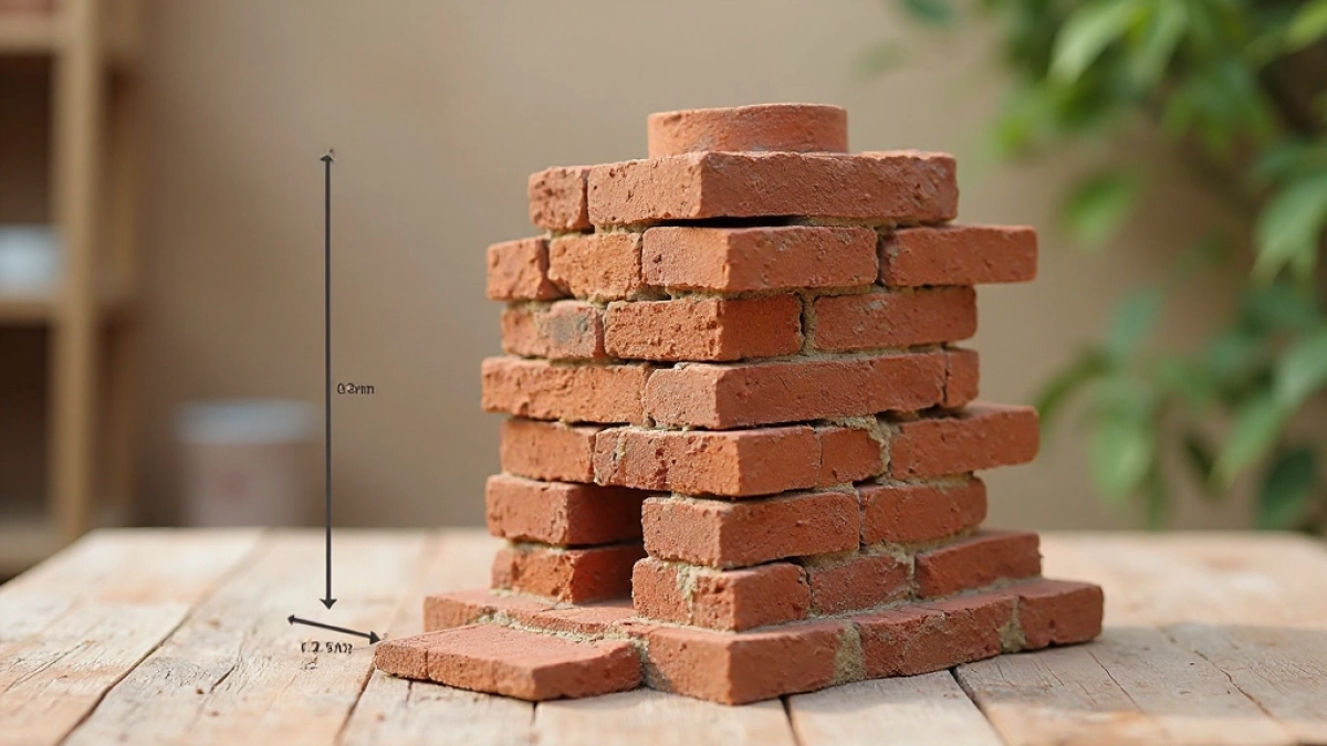 Wymiary komina z cegły