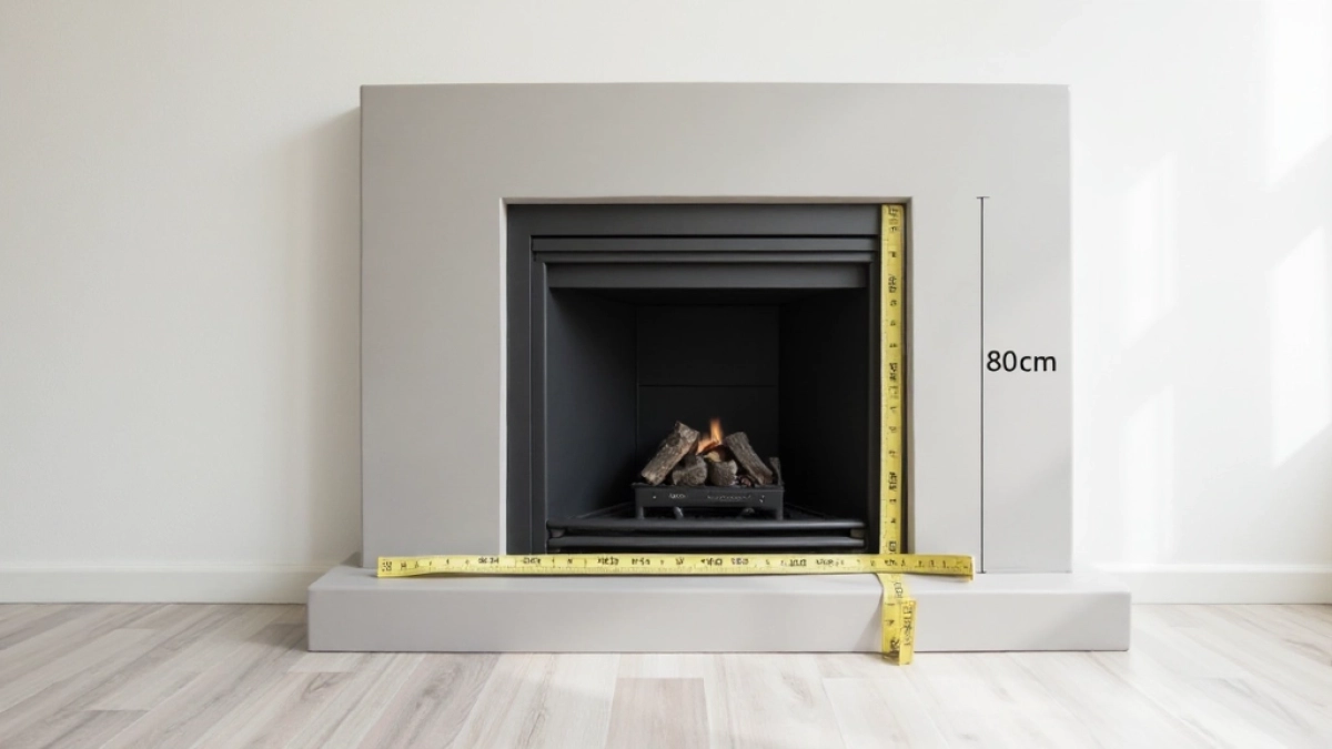 Wymiary kominka narożnego