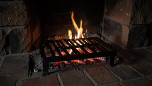 Na jakiej wysokości kratki w kominku